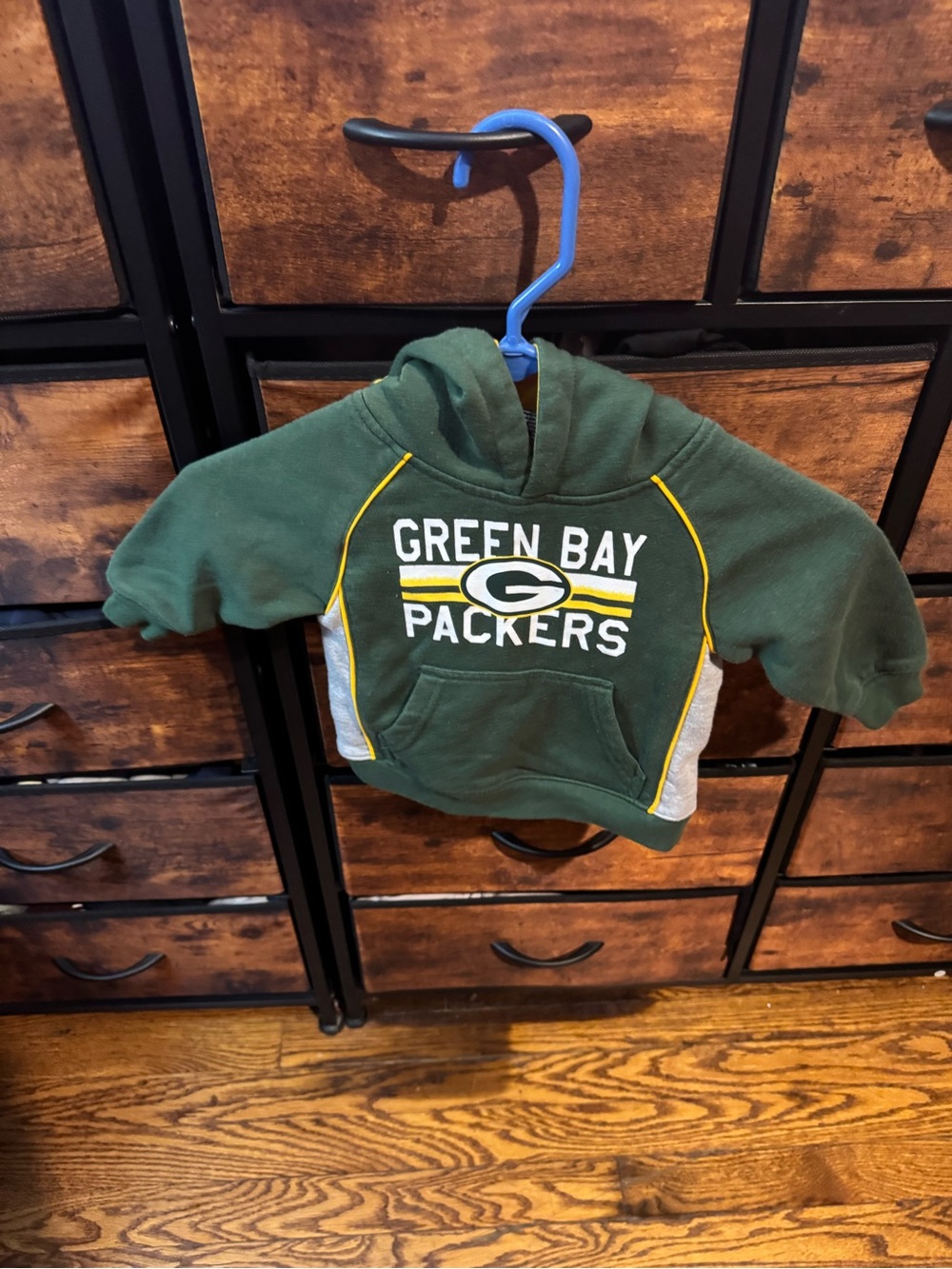 Kids' Green Bay packers Green Hoodie size 12 Months